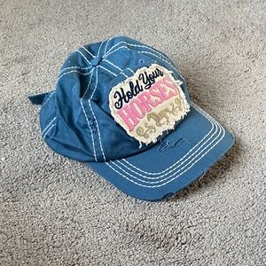 Kbethos Vintage "Hold Your Horses" Hat SIZE OS